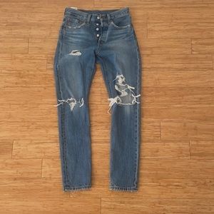 Levi’s 501 S skinny jeans NEVER WORN